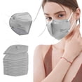 thumbnail image 2 of Mascarilla facial KN95 LEMENT, 50 unidades, con elástico antipolvo, gris, 2 of 7