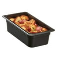 thumbnail image 2 of Cambro 34HP110 Black High Heat 1/3 Size x 4 D Food Pan", 2 of 2