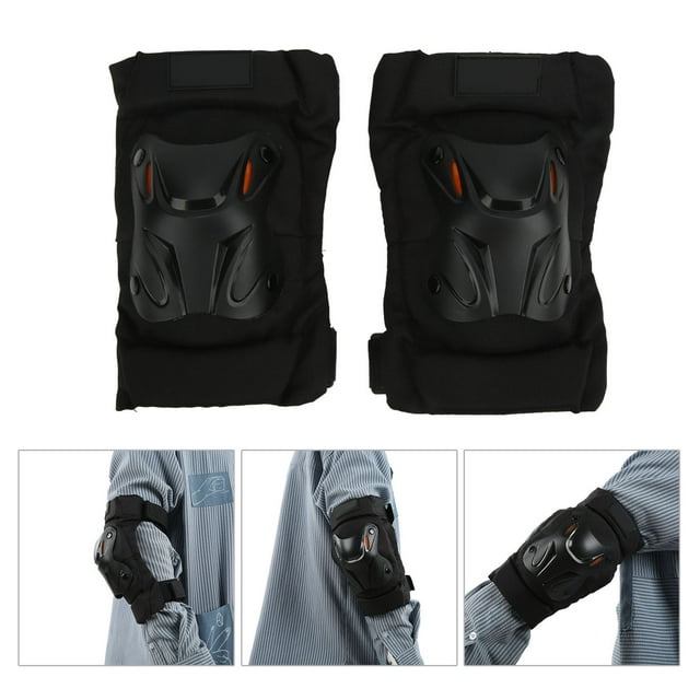 Equipo de Seguridad de Conducación, Protector Anti Colisión de Alta Resistencia Unisex 2pcs Guardia del Codo de Motocicleta para Scooter para