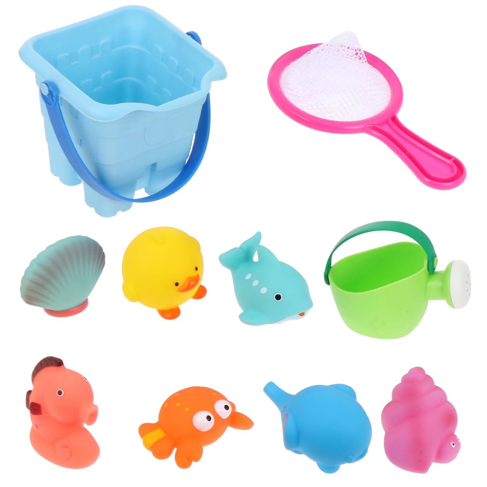 NUOLUX 1 Set Kids Playing Sand Beach Toy Set Summer Beach Bucket