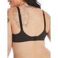 thumbnail image 2 of Hanes Womens No-Show Wireless Bra, Concealing Petals No-Show Bra with Convertible Straps, 2 of 10