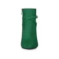 thumbnail image 5 of BLISSFUL STEP Women's Ankle Boots Pointed Toe Buckle Cross Straps Stiletto Heel Emerald Green 7.5, 5 of 7