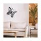 thumbnail image 5 of Decoración de pared mariposa colgante de metal negra Yuxing, 5 of 5