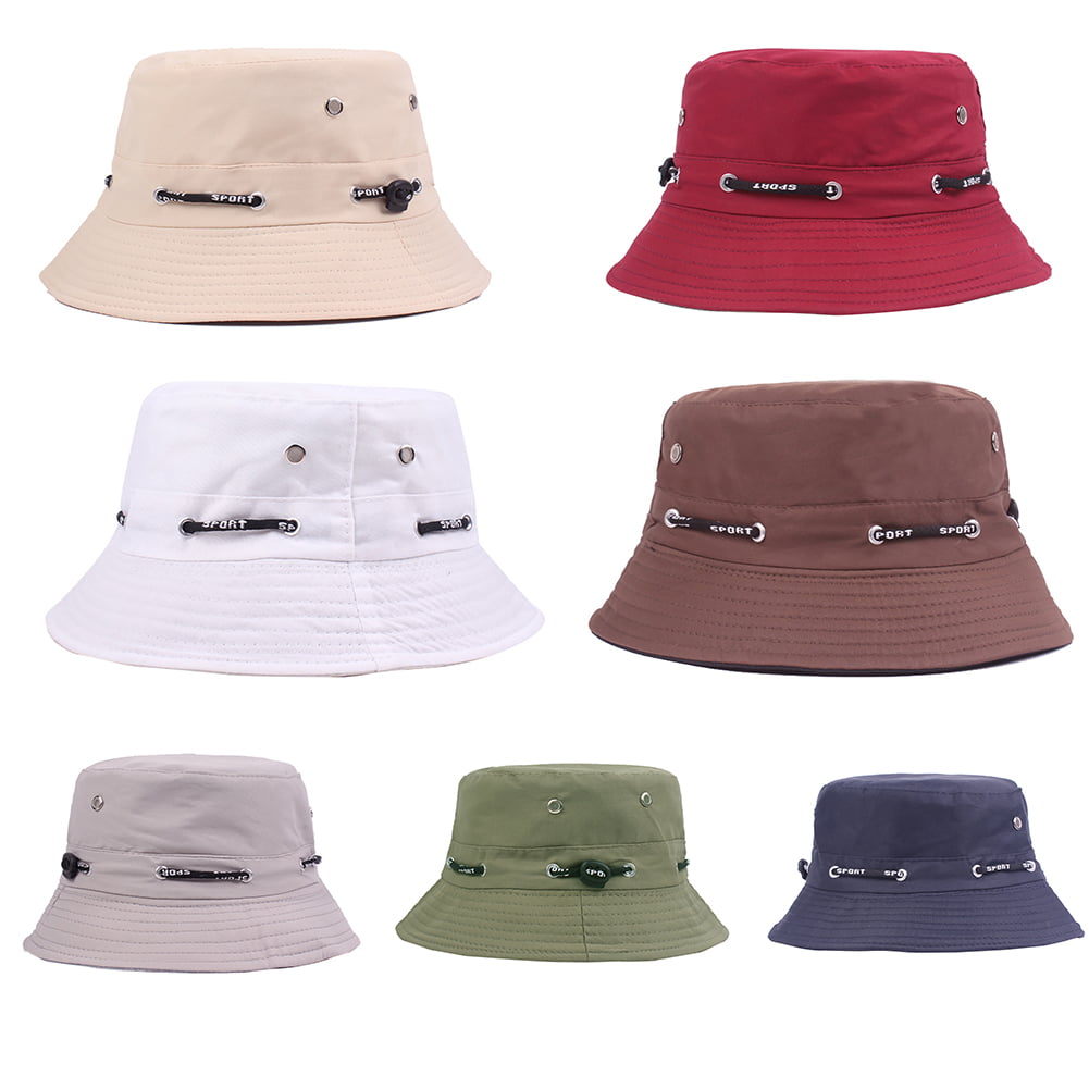 CXDa Bucket Hat Soft Breathable Polyester Wide Brimmed Fisherman Cap for  Outdoor 