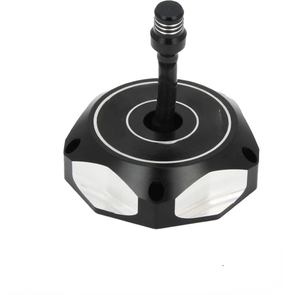 Billet ATV Gas Fuel Tank Cap Cover For YFZ 450,YFZ450R,Banshee 350 200,Raptor 660 350 250 125,Warrior 350 450,Kodiak 400,Grizzly 660 450 400 350 300,Bruin 350 250 (Black)
