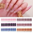 thumbnail image 2 of 20x Full Cover Stickers Tips Manicure Decoration Adhesive Manicure Creative Tips Stickers, 2 of 5