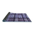 thumbnail image 2 of Ahgly Company Indoor Round Abstract Blue Modern Area Rugs, 5' Round, 2 of 4