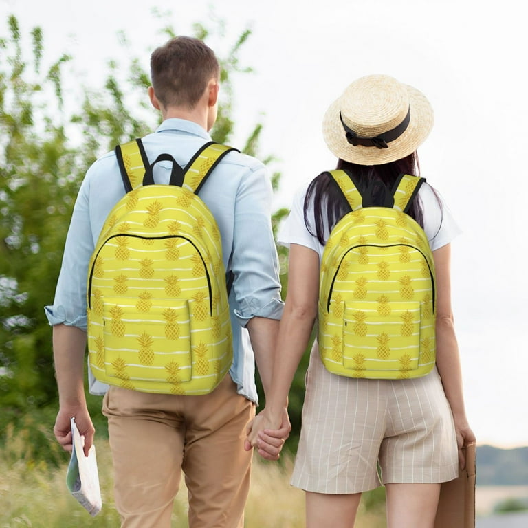 Gold pineapple backpack outlet