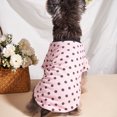 thumbnail image 3 of Dots Print Pet Clothes Decorating Comfortable Two-Leg - Adorable Elastic Hemming Breathable - Pet Dogs Cats T-shirt Clothes for Summer, 3 of 8