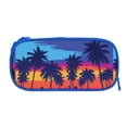 thumbnail image 5 of Uemuo Beach with Palm Trees Printed Pencil Pen Case, Portable Pencil Pouch with Zipper, Compact Stationery Bag Makeup Bag, Pencil Bag for Home Office, 5 of 9