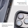thumbnail image 4 of Funda Zeninnov para iPhone 16 Pro Max, refrigeración magnética, gris translúcido, 4 of 6