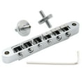 thumbnail image 3 of Musiclily Pro 52mm ABR-1 Tune-o-matic Bridge for Epiphone LP SG Style Electric Guitar, Chrome, 3 of 5