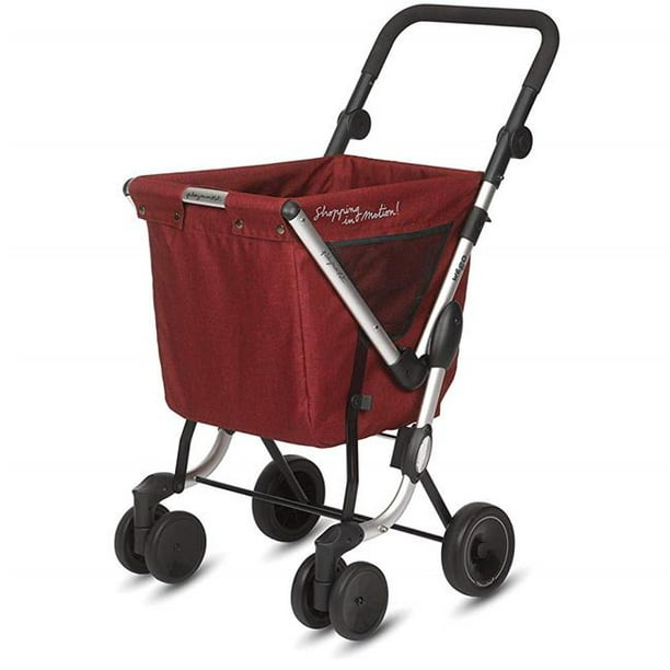 Playmarket 24960DCH280 25.2 in. We Go Folding Shopping Cart with