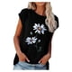 thumbnail image 2 of Pntutb Moda Mujer Impresión Camisetas sueltas O-cuello Casual Manga corta Casual tops Pntutb Pntutb-3308, 2 of 6