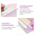 TUIBELYN Holographic Cellophane Flower Wrap Rainbow Gift Packing DIY