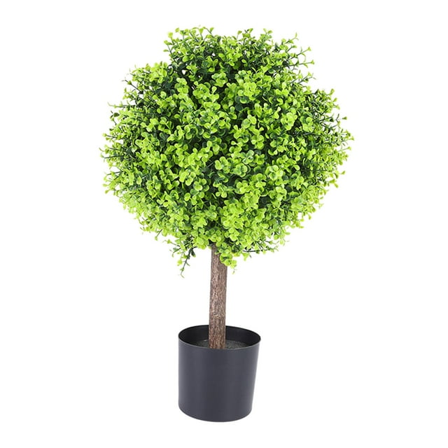 Artificial Bonsai Tree Height 24in Desk Floor Fake Plants Potted Tree Plants for Design F