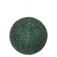 thumbnail image 1 of Vickerman N185724D Boule Émeraude Perlée de 4,75 Pouces avec Perçage 6 par Sac, 1 of 3