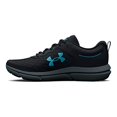 thumbnail image 1 of Under Armour Chaussure de Course pour Homme Charged Assert 10, (003) Noir/noir/bleu Surf, 10, 1 of 5