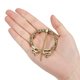 thumbnail image 4 of 3uds Vintage Broche Capa Pasador Juego, Penanular Broche Bufanda Chal Cárdigan Broche Hebilla Cierre para Mujer Hombre Disfraz Accesorio, Oro (3 Estilos), 4 of 8