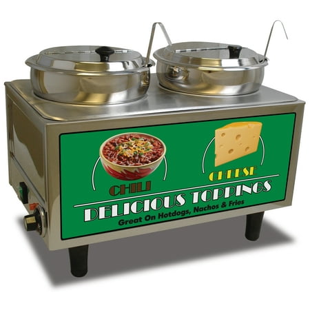Chili & Cheese Warmer with 2 Ladles