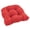 Cardinal Red, variant on 19-inch U-Shaped Micro Suede Tufted Dining Chair Cushion - Indigo