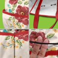 thumbnail image 5 of Garden Tool Bag,Pioneer Flower Floral Print Pattern Garden Tool Organizer,Garden Gifts,Waterproof Multi-Pocket Garden Tool Storage 11.8x5.5x11.4 Inch(Tools NOT Included), 5 of 6