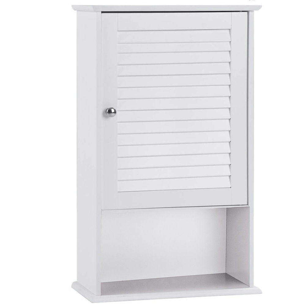GVN 27.5 Inch H Wall Hanging Bathroom Storage Cabinet, Bathroom Shelves Over Toilet for Bathroom Laundry Room Kitchen GVN 27.5 Inch H Wall Hanging Bathroom Storage Cabinet, Bathroom Shelves Over Toilet for Bathroom Laundry Room Kitchen