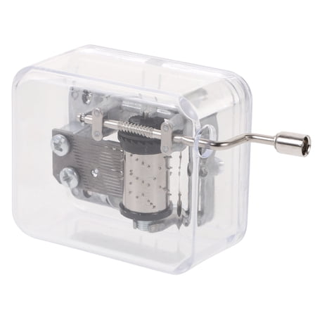 MERRYHAPY Mini Musical Music Box Toy for Kids, Handmade Home Decoration, Educational Gift for Children