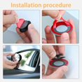 thumbnail image 4 of LAICAIW Car Blind Spot Mirror, 2" Round HD Glass Frameless Convex Rear View Mirror with wide angle Adjustable Stick for Cars SUV and Trucks, Pack of 2 (Round), 4 of 6