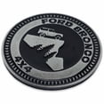 thumbnail image 2 of Ford Bronco 4X4 Adhesive Metal Car Emblem for Car, Truck, or Trailer, 2 of 5