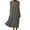 Gray, variant on Linen Dresses for Women Summer Beach Sleeveless Flowy Loose Maxi Sundress Boat Neck Button Down Gauze Dress Pink,S