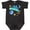 Black Leopard, variant on Inktastic Stegosaurus Space Dinosaur with Stars and Planet Boys or Girls Baby Bodysuit