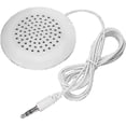 thumbnail image 1 of Garsent Mini Tragbar Lautsprecher, 3,5 mm HiFi Minilautsprecher Mit Klinkenstecker Reise Stereo Sound Speaker Fr Mp3, Mp4, Reproductor De CD, Práctico (wei), 1 of 5