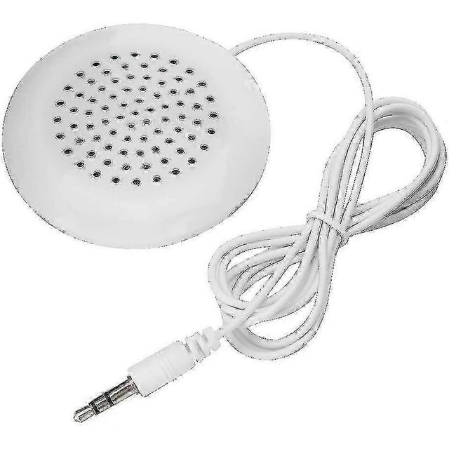 Garsent Mini Tragbar Lautsprecher, 3,5 mm HiFi Minilautsprecher Mit Klinkenstecker Reise Stereo Sound Speaker Fr Mp3, Mp4, Reproductor De CD, Práctico (wei)