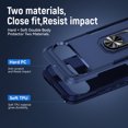 thumbnail image 3 of Decase Compatible with Google Pixel 9 Pro XL Case,Heavy Duty Full Body Phone Cover Built in Ring Holder Kickstand,Blue, 3 of 9