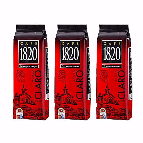 Cafe 1820 Reserva Especial Costa Rica Gourmet Ground Premium Coffee 12 Oz 340 Gr 5 Pack Walmart Com Walmart Com