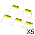 thumbnail image 1 of DYNWAVECA 5x5Pcs 2.2UF 100V Speaker Frequency Capacitor Divider Non-Polarized Crossover, 1 of 5
