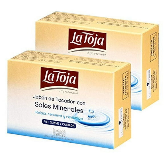 La Toja Bar Soap with Mineral Salts 125 G PACK OF 2