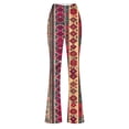 thumbnail image 3 of Enjoytime Yoga Pants for Women Printed High Waist Flared Pants Workout Out Leggings Casual Trousers Wrap Hip Leggings Pants, 3 of 4