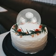 thumbnail image 3 of Gymnture Clear Glass Dome Containers 2PCS Cake Cover Immortal Flower Cloche (10cm), 3 of 11