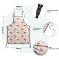 thumbnail image 7 of Ballet Princess Pattern Kids Aprons for Girls and Boys,Adjustable Neck Strap Toddler Aprons for Kids Cooking Baking, 7 of 7