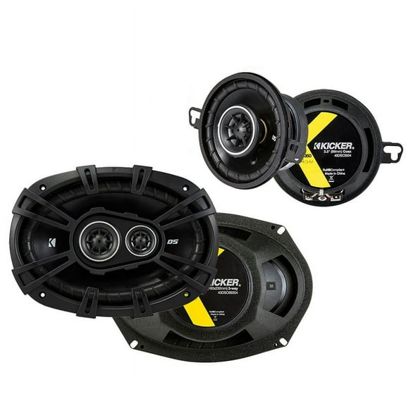 Fits Dodge St. Regis 1979-1981 OEM Speaker Upgrade Kicker DSC35 DSC693 Package