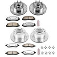 thumbnail image 3 of PowerStop Front and Rear Z36 Truck & Tow Carbon-Fiber Ceramic Brake Pad and Drilled and Slotted Rotor Kit Fits: FORD Select Models K1797-36, 3 of 9