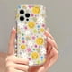 thumbnail image 2 of Funda de teléfono de flores para Samsung A54 5g, A52, A34, A24, A53, A23, A14, A32, A55, A15, A05S, S24 Plus, S22, S23 Ultra, S21, S20 FE, cubierta de sonrisa, 2 of 5