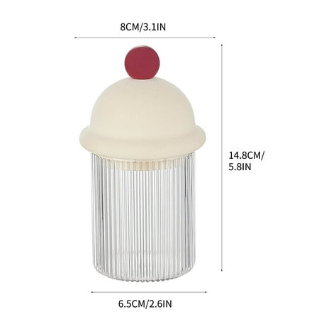 

Toothpick Holder Dispenser Reusable Cotton Swabs Storage Box Container for Home Living Room Kitchen Restaurant Hotel Minimalist Decorative Dental Floss Container Christmas Birthday Gift