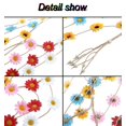 thumbnail image 2 of Ludlz Women Flower  Headband Floral Crown - Bohomain Sunflowers Tassel Beads Adjust Flower Headdress Garland Hair Accessories, 2 of 5