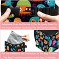 thumbnail image 4 of Alien Foldable Car Garbage Can with Lid, Leak-Proof Mini Trash Can, Hanging Storage Bag - Car Trash Bin for Travel and Commuting, 4 of 6