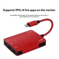 thumbnail image 4 of Adaptador de Interfaz de Audio Transmisión Rápida Estable Tamaño Compacto Conectar y Usar Tarjeta de Sonido Externa Convertidor en A, 4 of 5