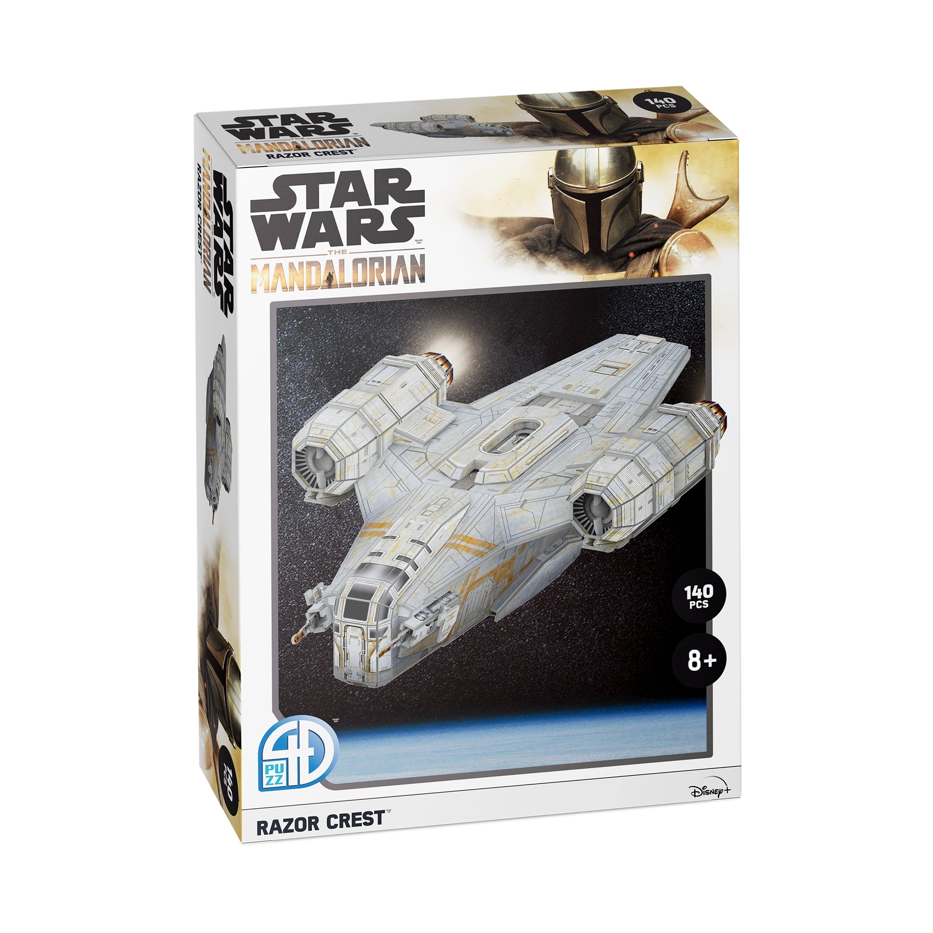 Star Wars Mandalorian Paper Model Kit Razor Crest and Sandcrawler
