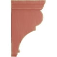 thumbnail image 3 of Ekena Millwork 3"W x 6 1/2"D x 12"H Large Rojas Wood Vintage Decor Corbel, Salvage Red, 3 of 6